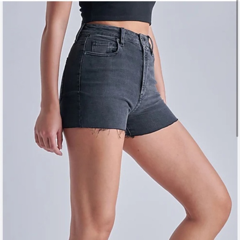 Express Grey Mom Shorts